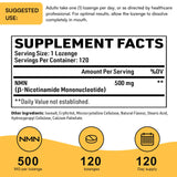 Enprotess NMN 500mg lozenge on a table