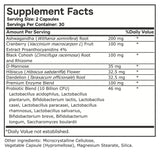 envitamin Cranberry Supplement with Black Cohosh ingredients