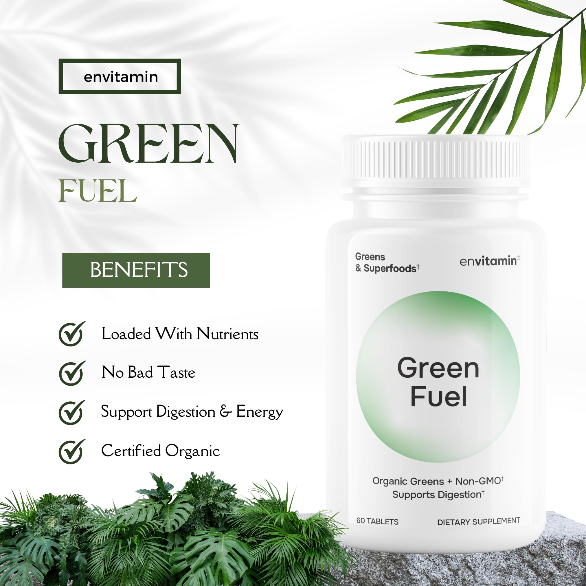envitamin Greens Fuel Multivitamins lifestyle scene