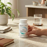 envitamin Magnesium Complex capsules on a wooden surface