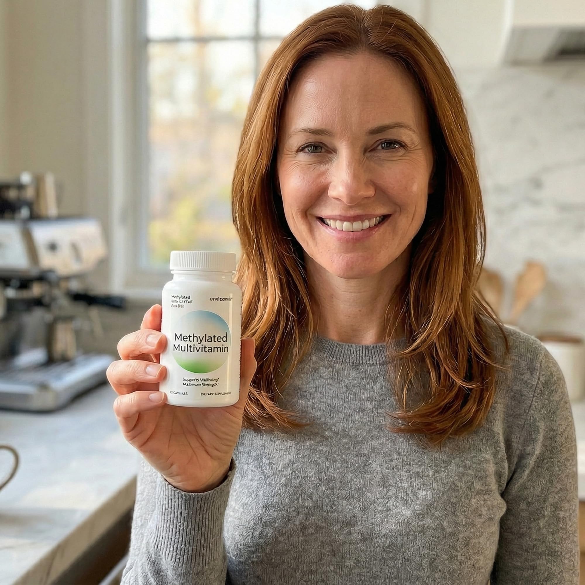 envitamin Methylated Multivitamin Complex 41g side view