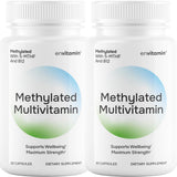 envitamin Methylated Multivitamin Complex front view of two bottles