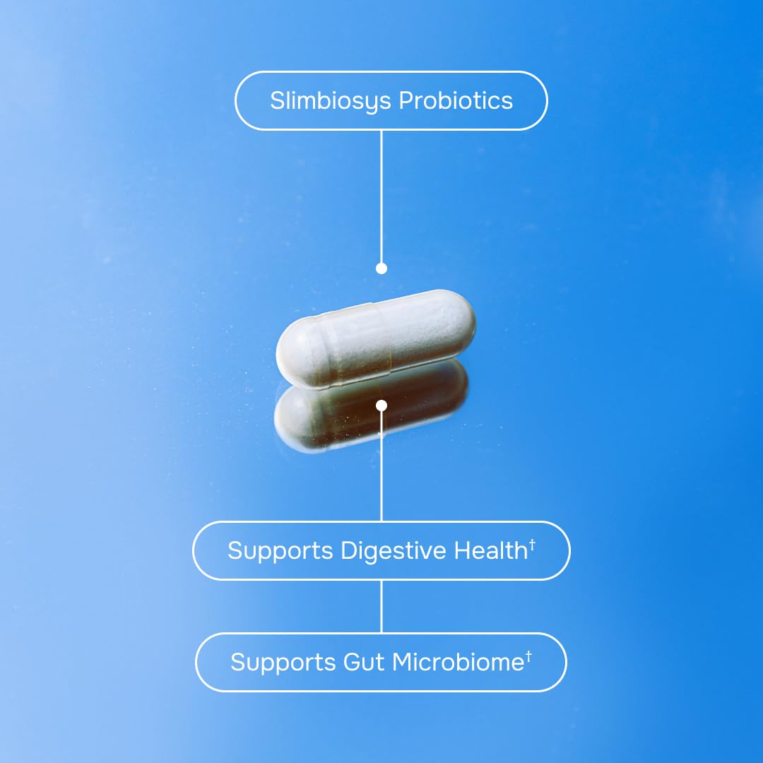 envitamin Slimbiosys Probiotics bottle top view