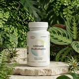 envitamin Ultimate Multivitamin with fruits and vegetables background