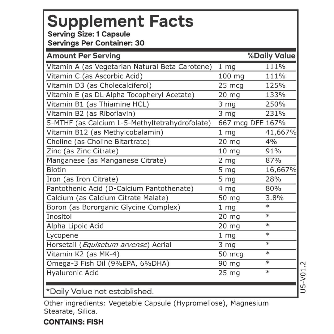 envitamin Womens Methylated Multivitamin Complex in natural setting