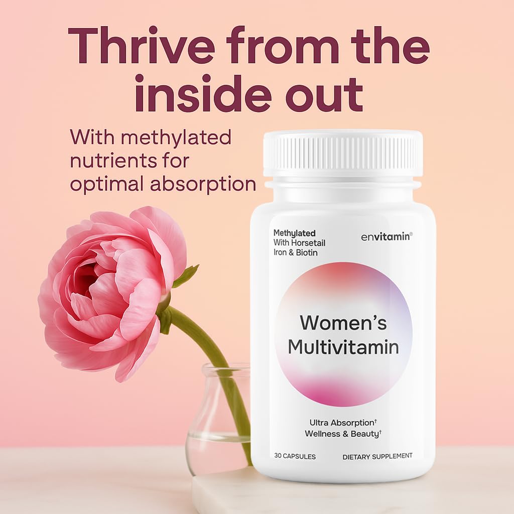 envitamin Womens Methylated Multivitamin Complex ingredients list