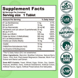 EnvyCure B-Complex Vitamins packaging side view