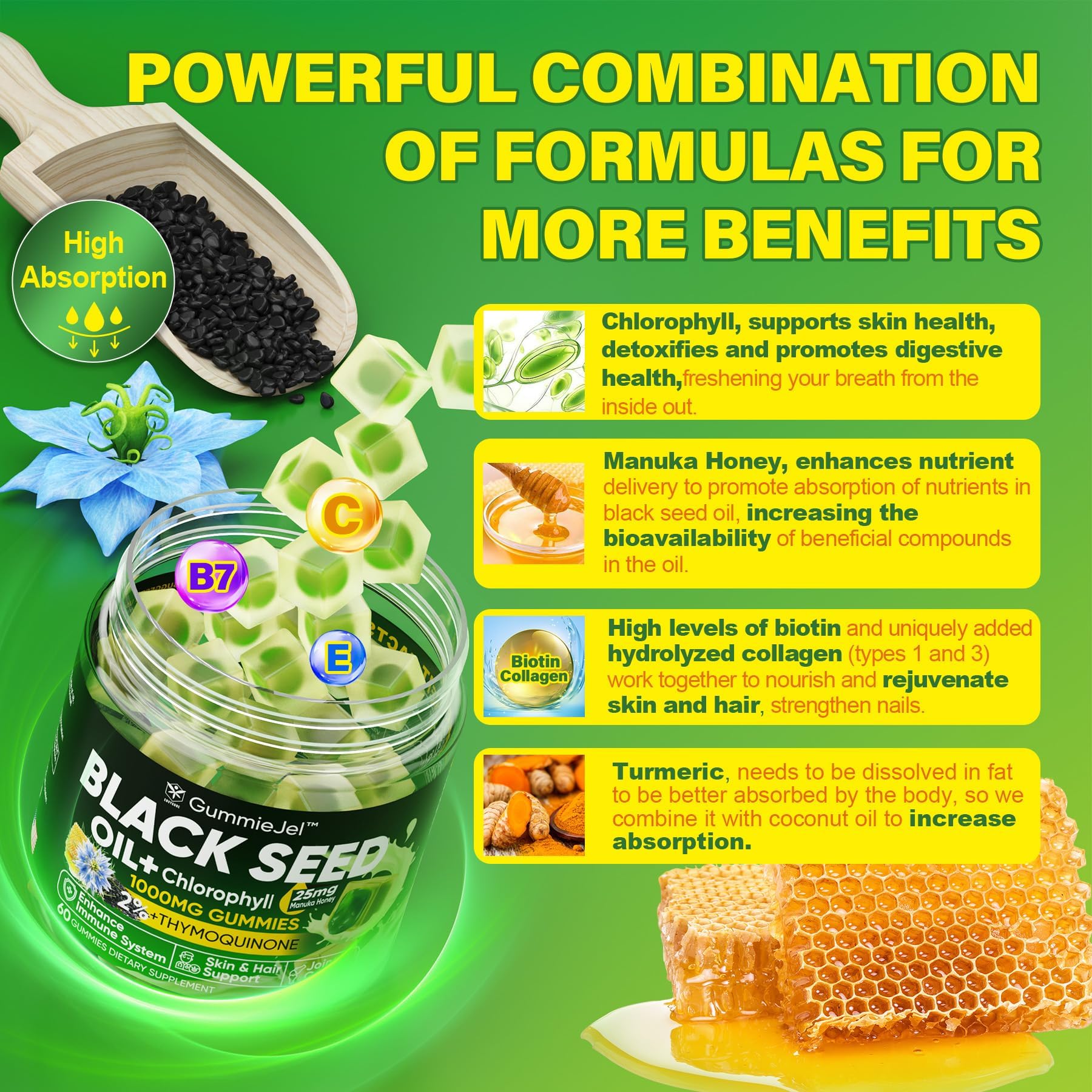 EnvyCure Black Seed Oil 318g capsule format