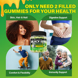 EnvyCure Black Seed Oil Gummies with fresh ingredients