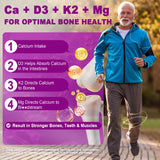 EnvyCure Bone Strength Gummies nutritional information