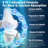 EnvyCure Calcium Gummies with fresh oranges