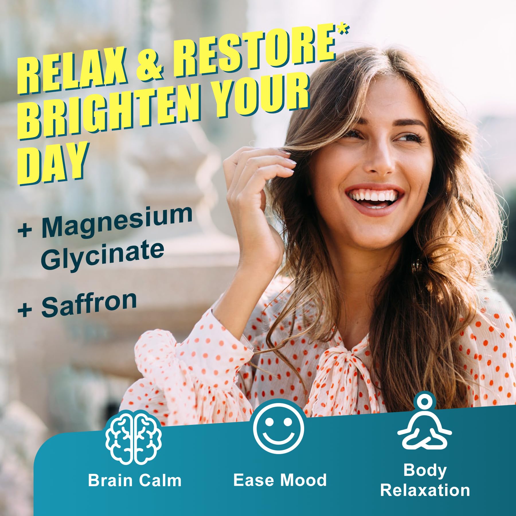 EnvyCure Calm Magnesium Gummies side view packaging