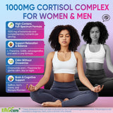 EnvyCure Cortisol Gummies 240g on a wooden table
