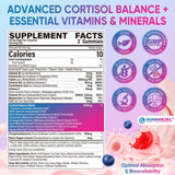 EnvyCure Cortisol Gummies 240g side view showing packaging