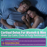 EnvyCure Cortisol Gummies back view with nutritional information