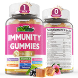 EnvyCure Elderberry Gummies front view with packaging