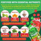 EnvyCure Fruits and Veggies Gummies in a bowl
