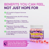EnvyCure Inositol Gummies with a glass of water
