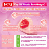 EnvyCure Inositol + Omega-3 Gummies side view