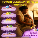 EnvyCure Kids Sleep Gummies 440g on a wooden table