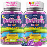 EnvyCure Kids Sleep Gummies Saffron 60 Count front view