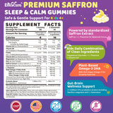 EnvyCure Kids Sleep Gummies Saffron packaging side view