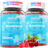 EnvyCure Magnesium Complex Gummies front view with packaging