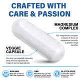 EnvyCure Magnesium Complex Supplement 500mg ingredients list