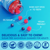 EnvyCure Magnesium Gummies packaging with nutritional information