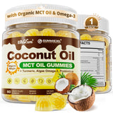 EnvyCure MCT Oil + Coconut Oil Gummies front view