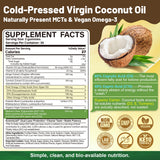 EnvyCure MCT Oil + Coconut Oil Gummies nutritional information