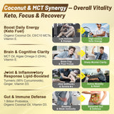 EnvyCure MCT Oil + Coconut Oil Gummies opened bottle
