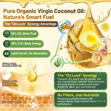 EnvyCure MCT Oil + Coconut Oil Gummies packaging side view