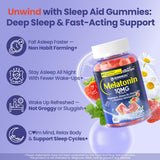 EnvyCure Melatonin Gummies 10mg bottle with a strawberry flavour
