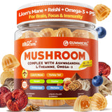 EnvyCure Mushroom Gummies front view packaging