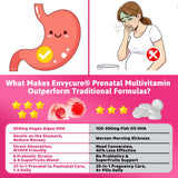 EnvyCure Prenatal Vitamins Gummy Multivitamins on a kitchen counter