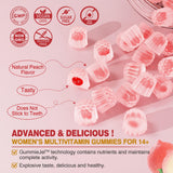 EnvyCure Women's Multivitamin Gummies lifestyle scene with fruits