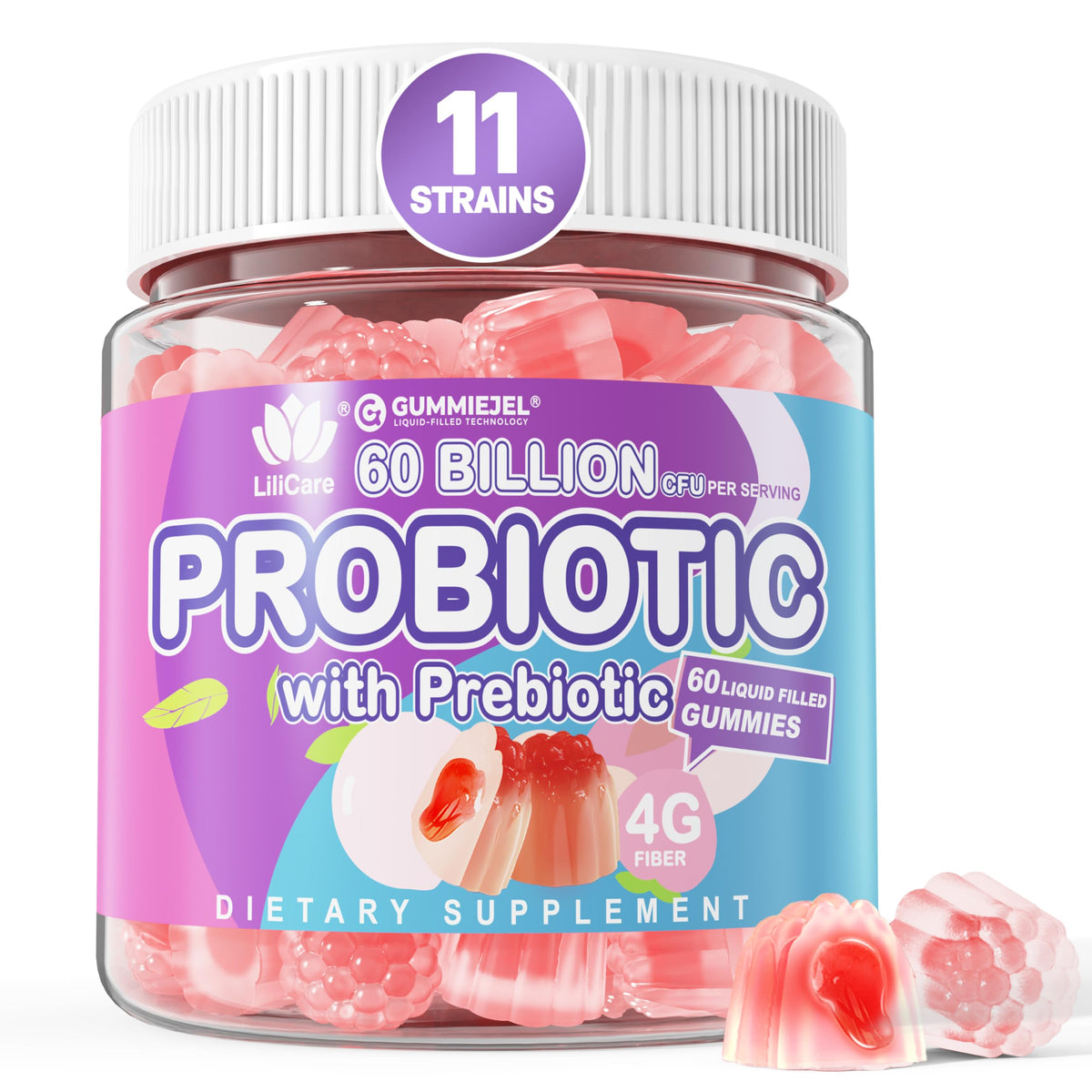 EnvyDeal Probiotic Gummies front view packaging