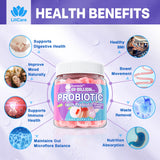 EnvyDeal Probiotic Gummies ingredients list on packaging