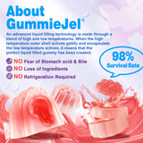 EnvyDeal Probiotic Gummies ingredients list on packaging