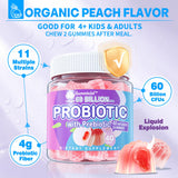 EnvyDeal Probiotic Gummies lifestyle scene with a glass of water