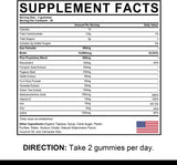 EnvyDeal Saw Palmetto Supplement side view showing ingredients