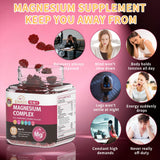 ENXOS Magnesium Glycinate Gummies natural lemon flavour