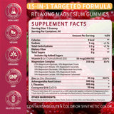 ENXOS Magnesium Glycinate Gummies packaging side view