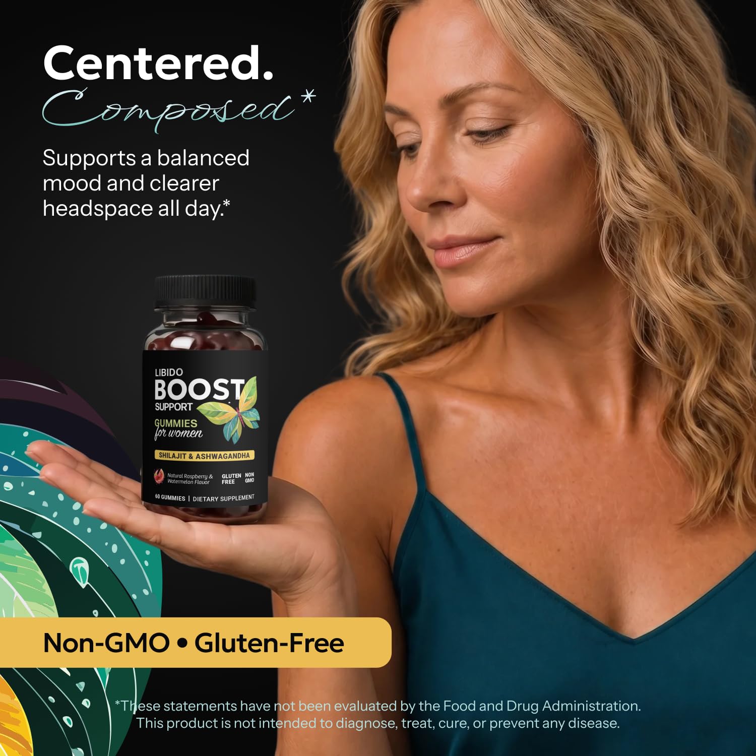 Enyvia Women's Libido Gummies with shilajit and ashwagandha ingredients list