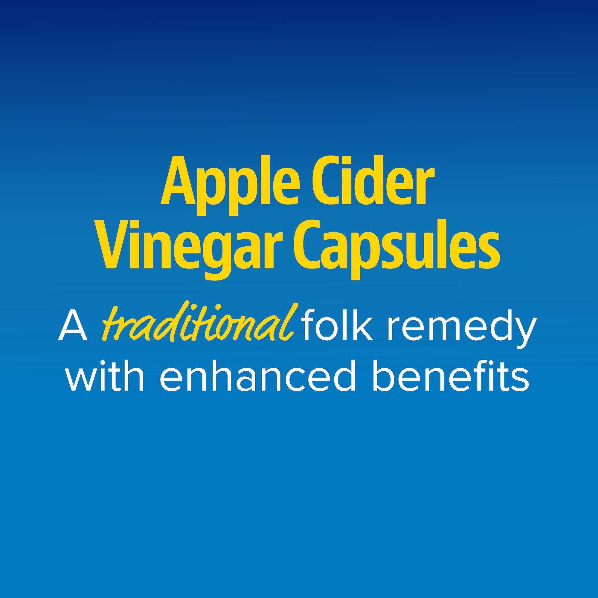 Enzymedica Apple Cider Vinegar Capsules bottle with label