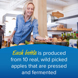 Enzymedica Apple Cider Vinegar Capsules with fresh apples