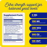 Enzymedica Candidase Extra Strength 90 Capsules side view