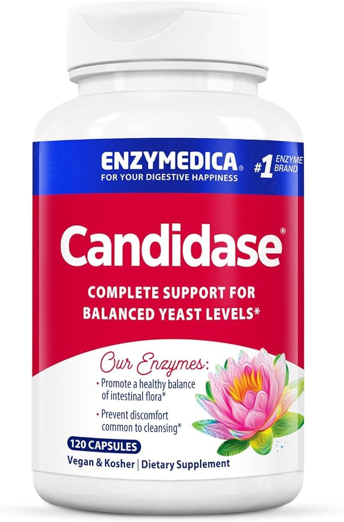 Enzymedica Candidase Multi-Enzyme Supplement 100g front view