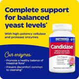 Enzymedica Candidase supplement bottle with label